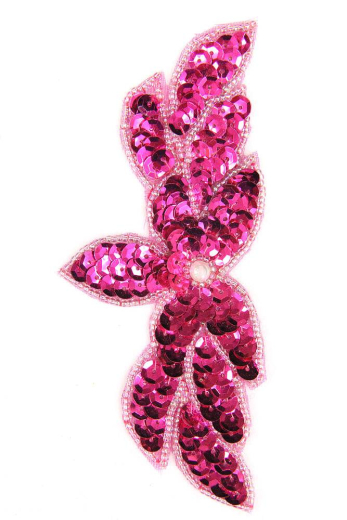 Fliege pink ca. 13x6cm